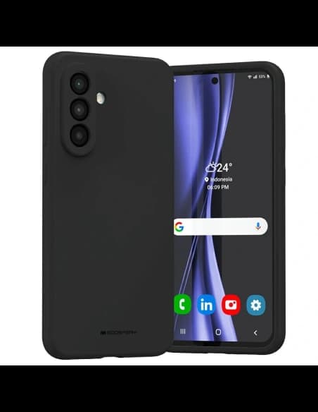 Mercury Szilikon Tok Samsung Galaxy A56 fekete