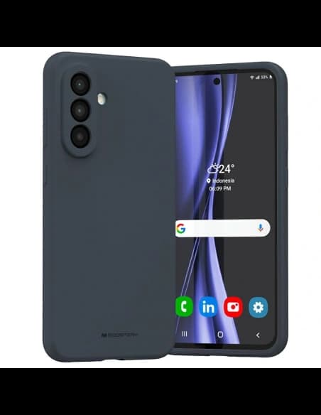 Mercury Szilikon Tok Samsung Galaxy A56 tengerészkék