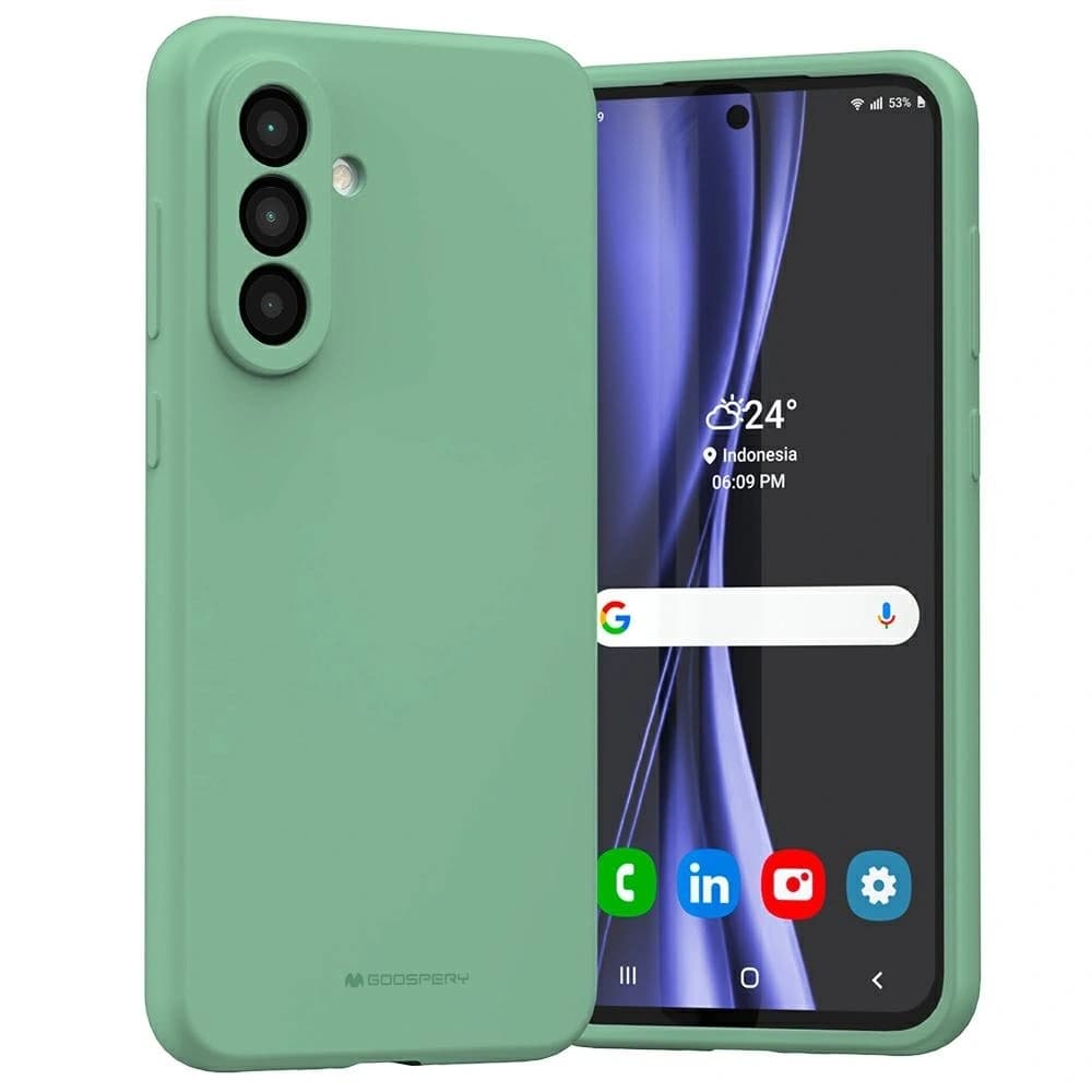 Mercury Szilikon Tok Samsung Galaxy A56 zöld - 1