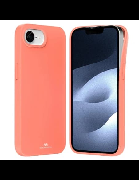 Mercury Puha Tok Apple iPhone 16e világos rózsaszín