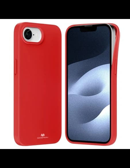 Mercury Soft Case Apple iPhone 16e piros