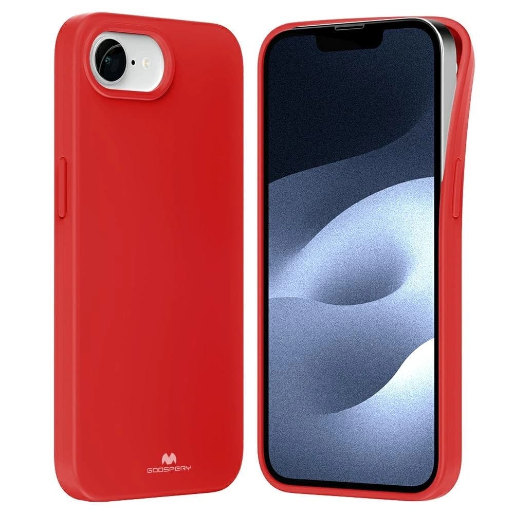 Mercury Soft Case Apple iPhone 16e rot - 1
