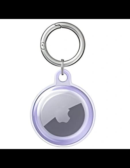 Mercury Apple AirTag Case purple