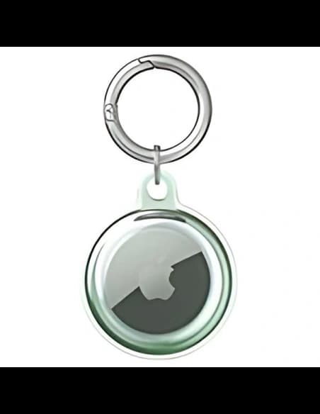 Mercury Apple AirTag Case green