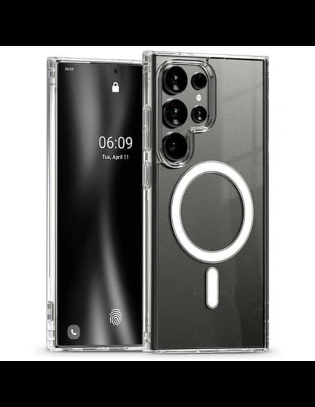 Carcasă transparentă Mercury MagSafe Jelhard pentru Samsung Galaxy S24 Ultra