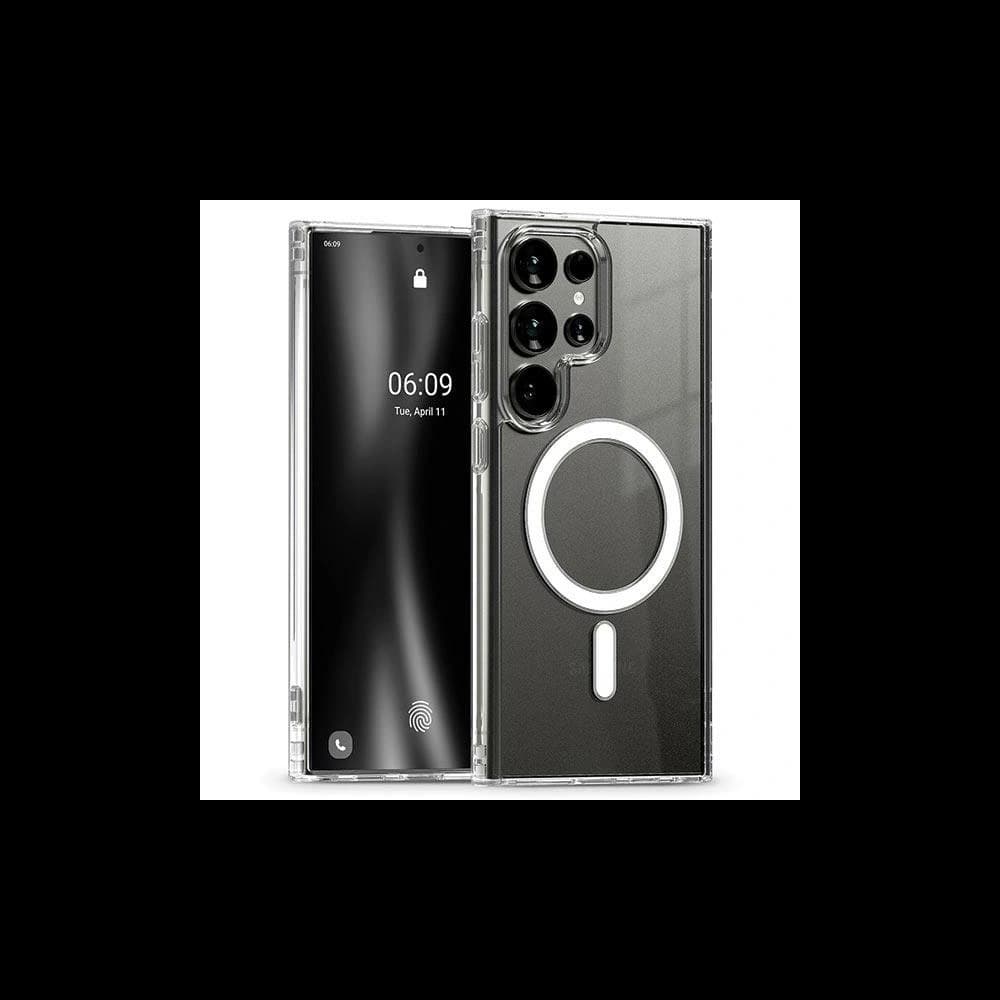Mercury MagSafe Jelhard Case Samsung Galaxy S24 Ultra clear - 1