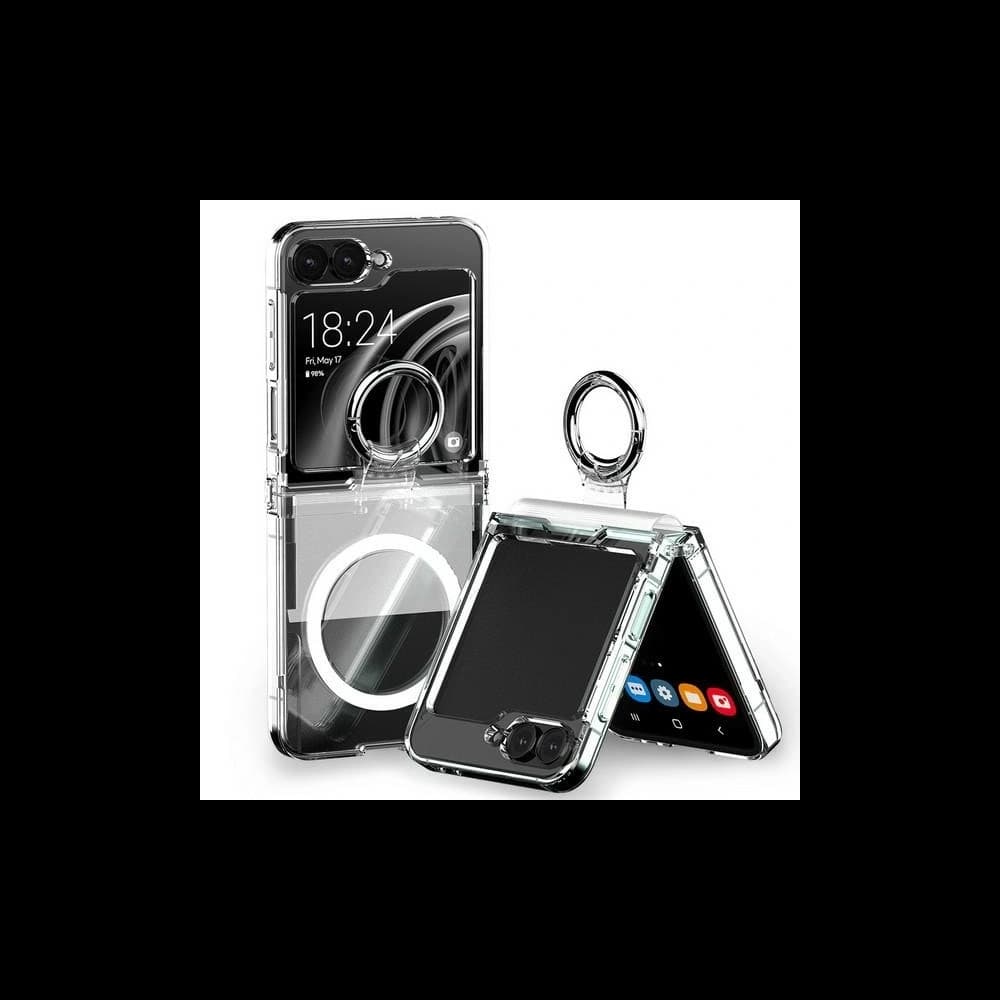 Mercury MagSafe Pro Ring Case Samsung Galaxy Flip 6 / 7 FE klar - 1