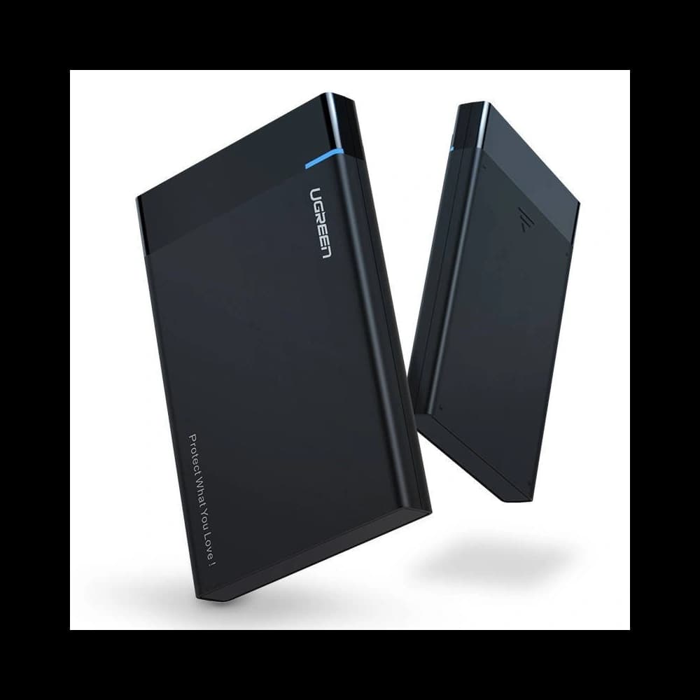 UGREEN US221 SATA External Drive Enclosure HDD 2,5", USB 3.0 + USB-C to micro USB 3.0 - 2