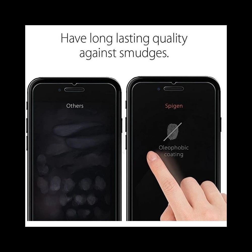 Spigen Apple Gehärtetes Glas GLAS.tR Slim iPhone SE 2022/SE 2020/8/7 - 4