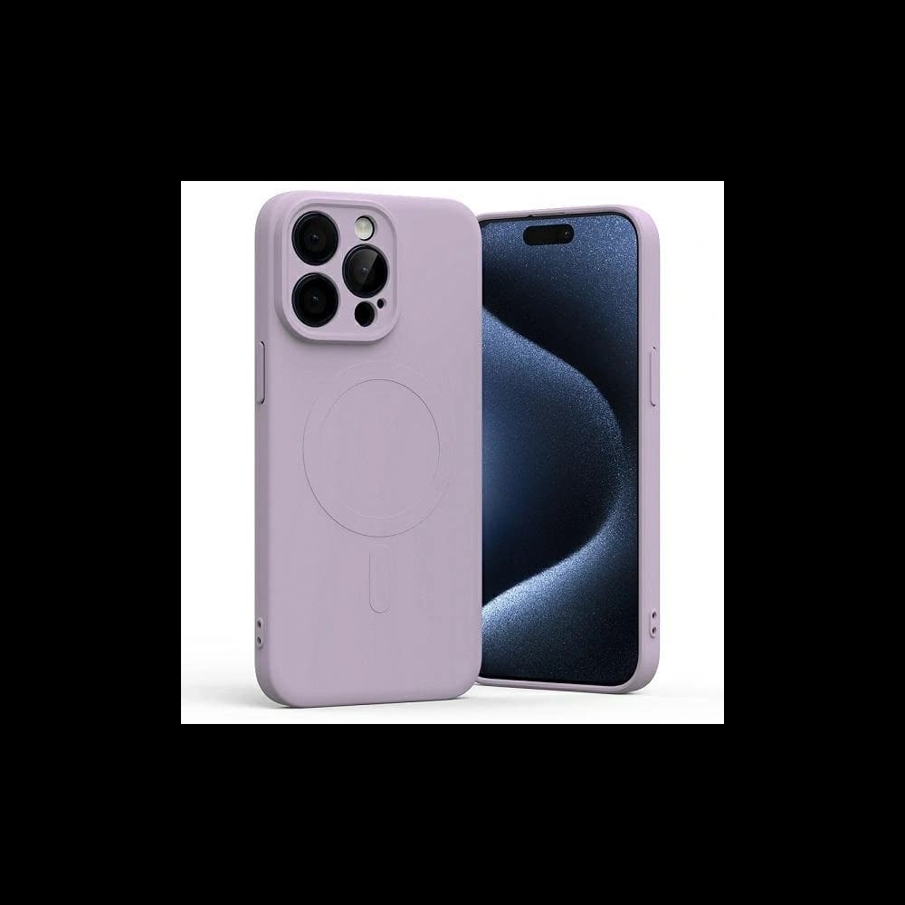 Mercury MagSafe Semi-Silikonhülle für Apple iPhone 15 Pro Max lilafarben - 1