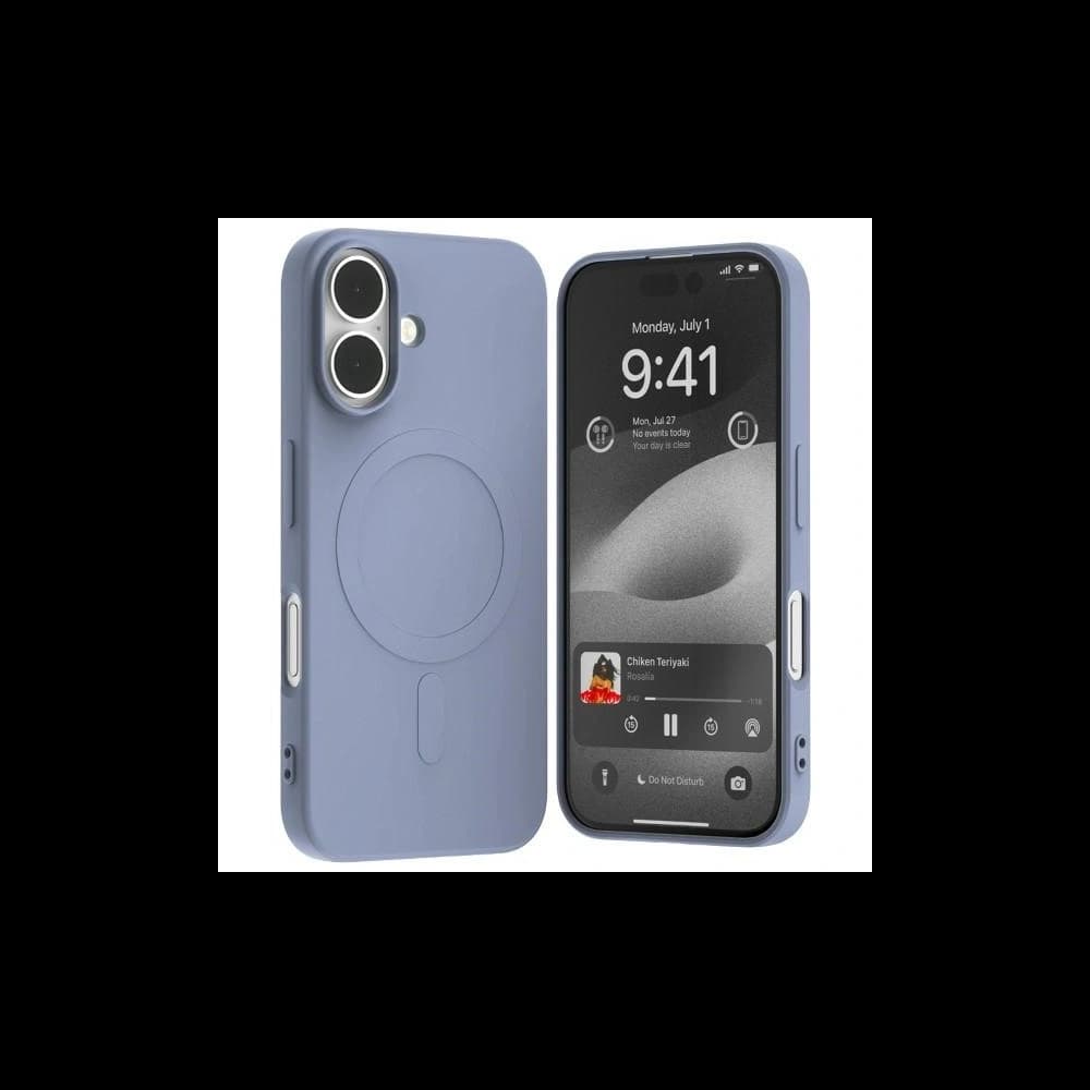 Mercury MagSafe Semi-Silikonhülle für Apple iPhone 16 Lavendel - 1