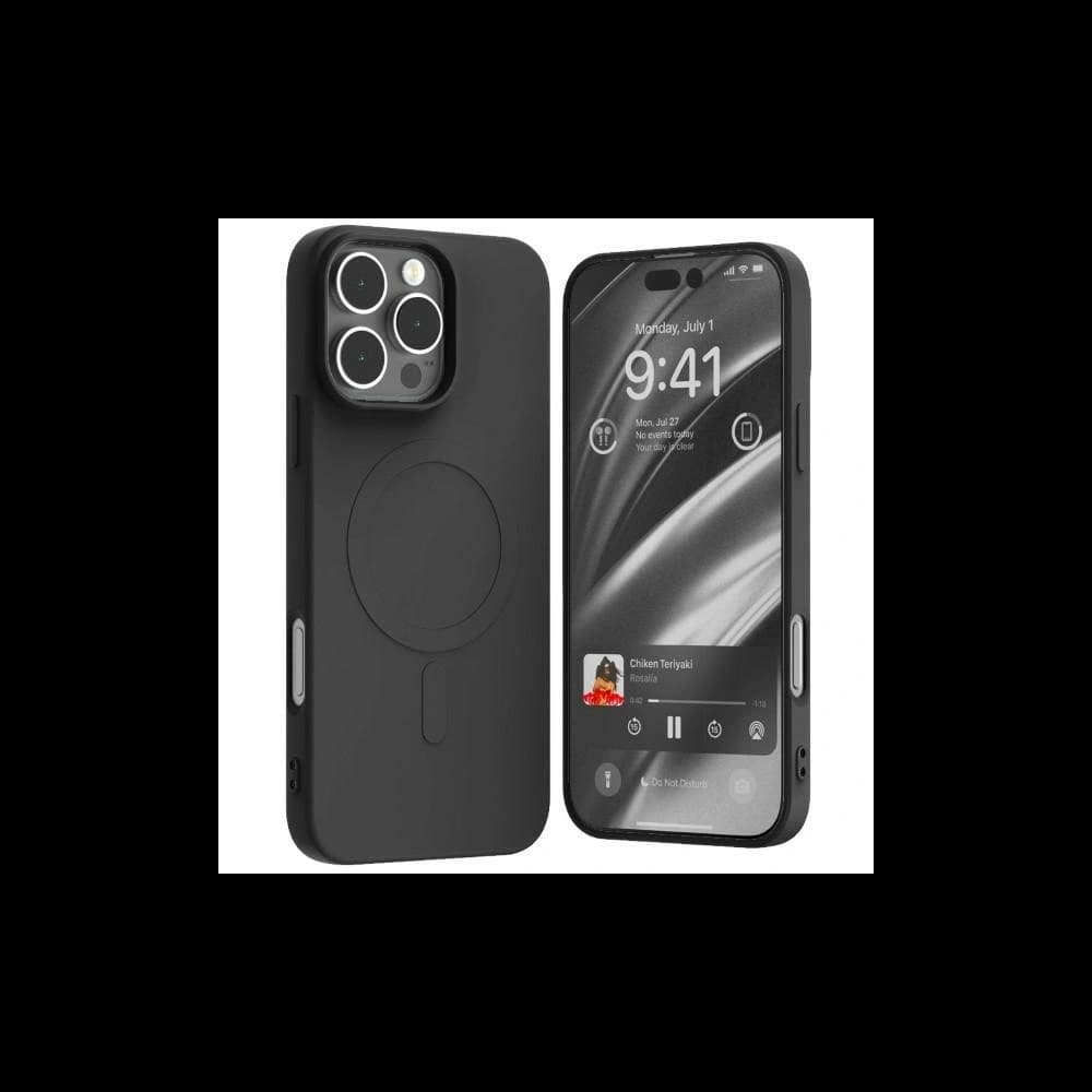 Mercury MagSafe Semi-Silicone Case Apple iPhone 16 Pro Max black - 1