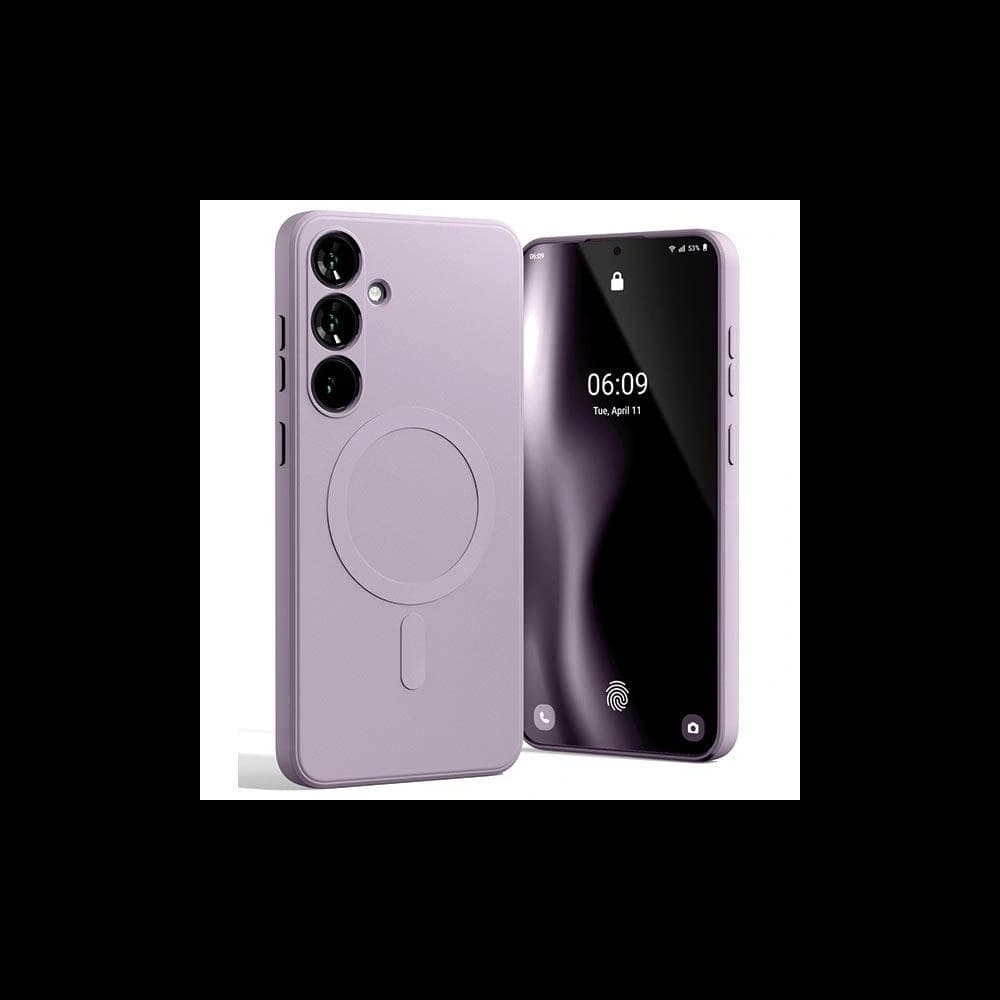 Husa semi-siliconică Mercury MagSafe pentru Samsung Galaxy S24+ Plus, mov lila - 1
