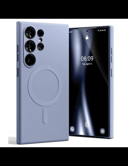 Carcasă Semi-Siliconică Mercury MagSafe pentru Samsung Galaxy S24 Ultra lavandă