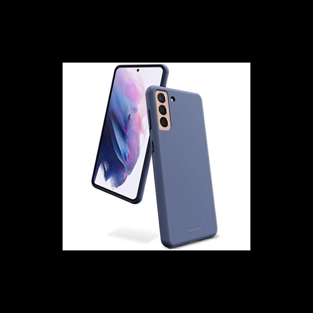 Husa din silicon Mercury pentru Apple iPhone 15 Pro Max, violet. - 1