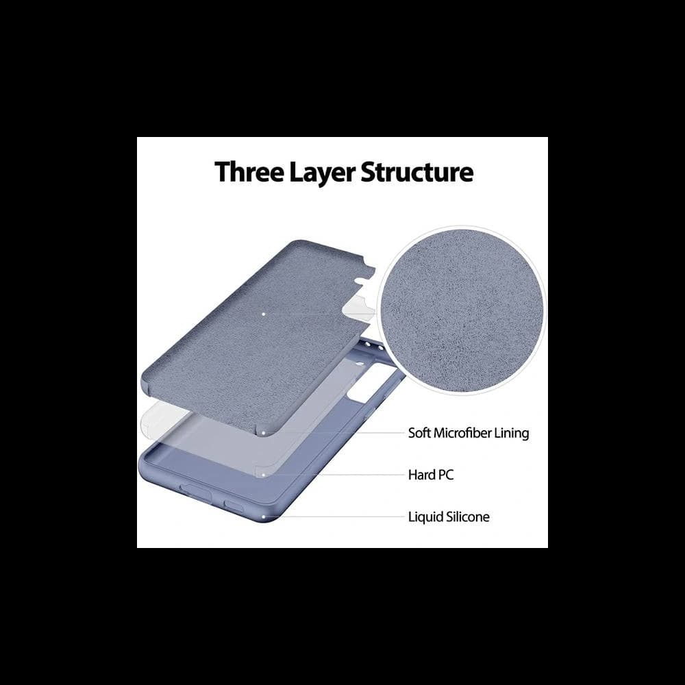 Husa din silicon Mercury pentru Apple iPhone 15 Pro Max, violet. - 4