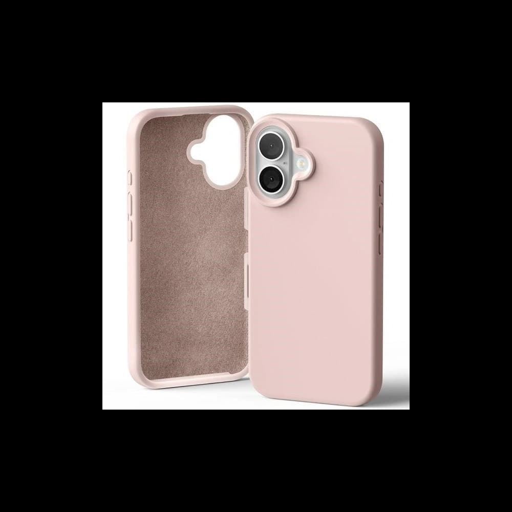 Mercury Silikonhülle Apple iPhone 16 rosa sandig - 1