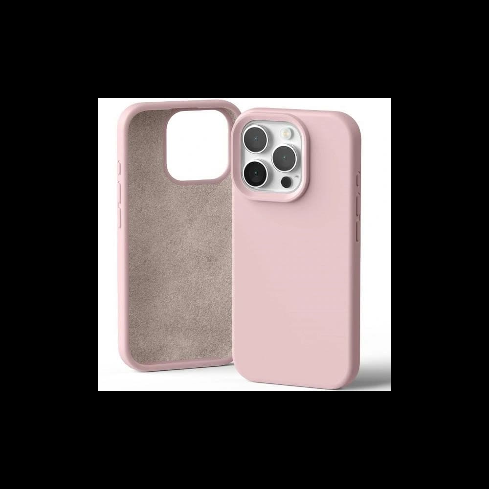 Mercury Silicone Case Apple iPhone 16 Pro pink sandy - 1