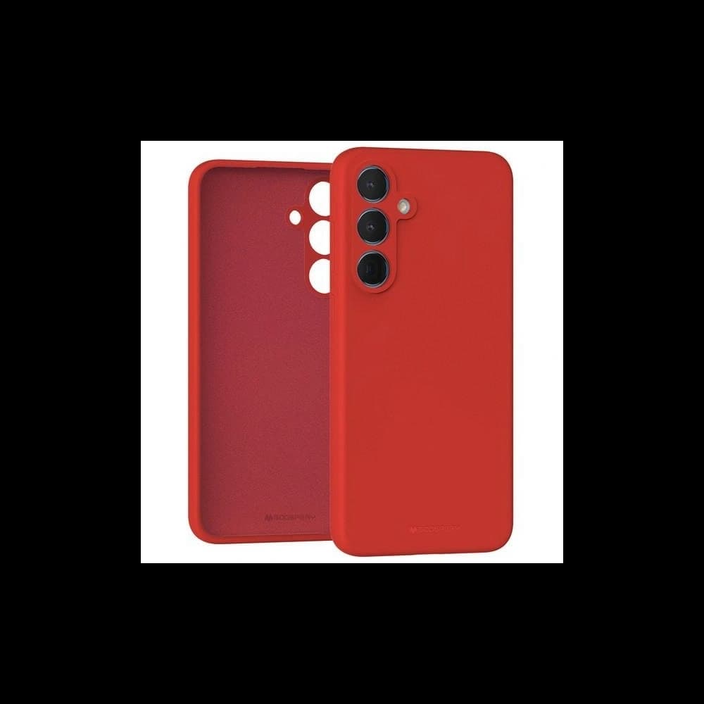 Mercury Silicone Case Samsung Galaxy A55 red - 1