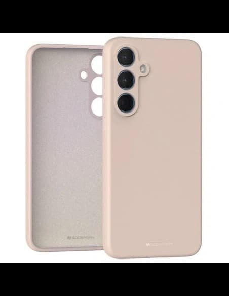 Mercury Szilikon Tok Samsung Galaxy A55 rózsaszín homokszínű