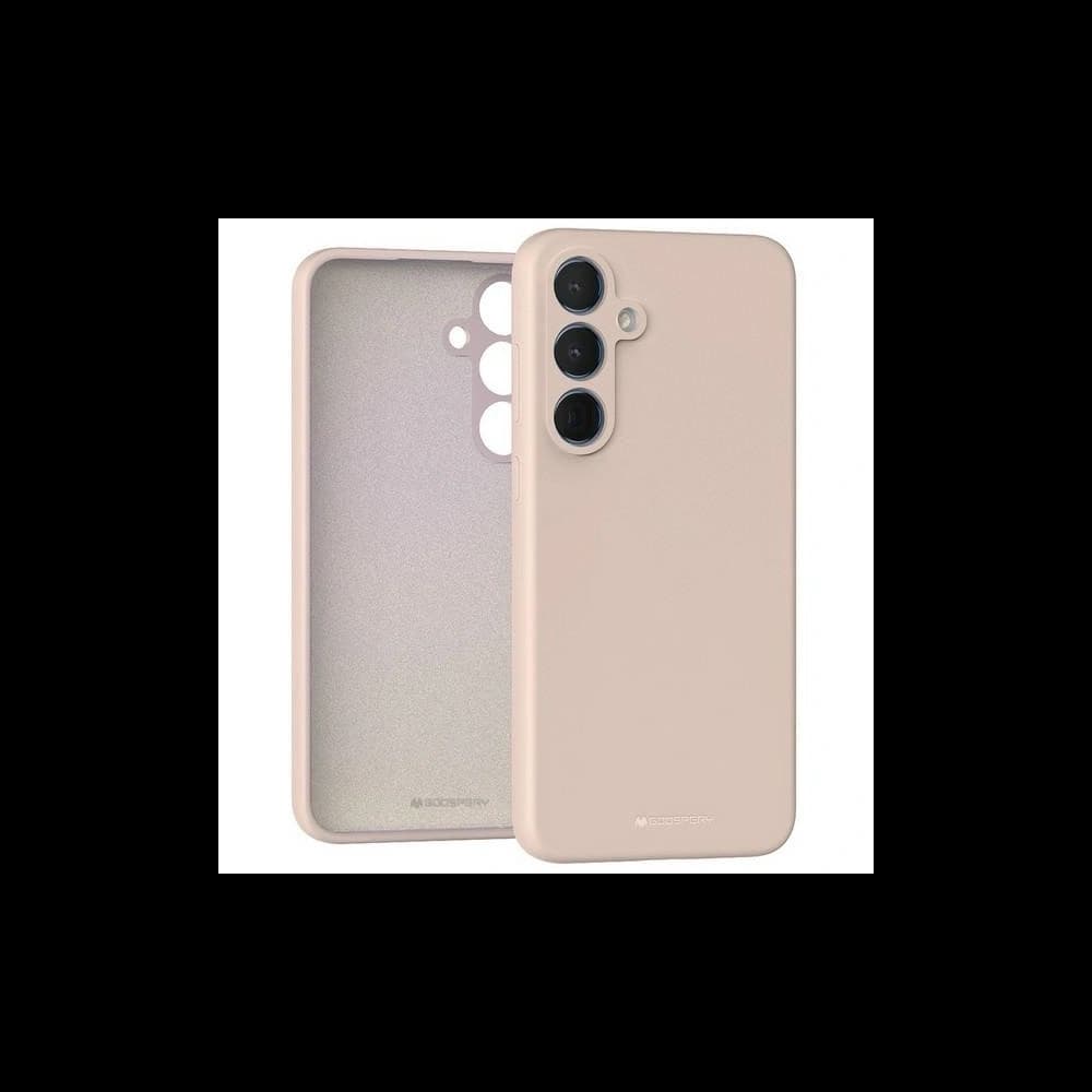 Mercury silikonový obal Samsung Galaxy A55 růžový písečný - 1