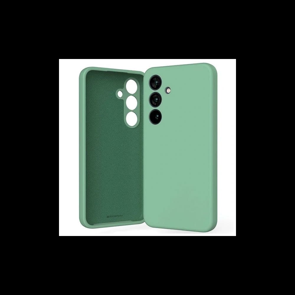 Mercury Silicone Case Samsung Galaxy S24 green - 1