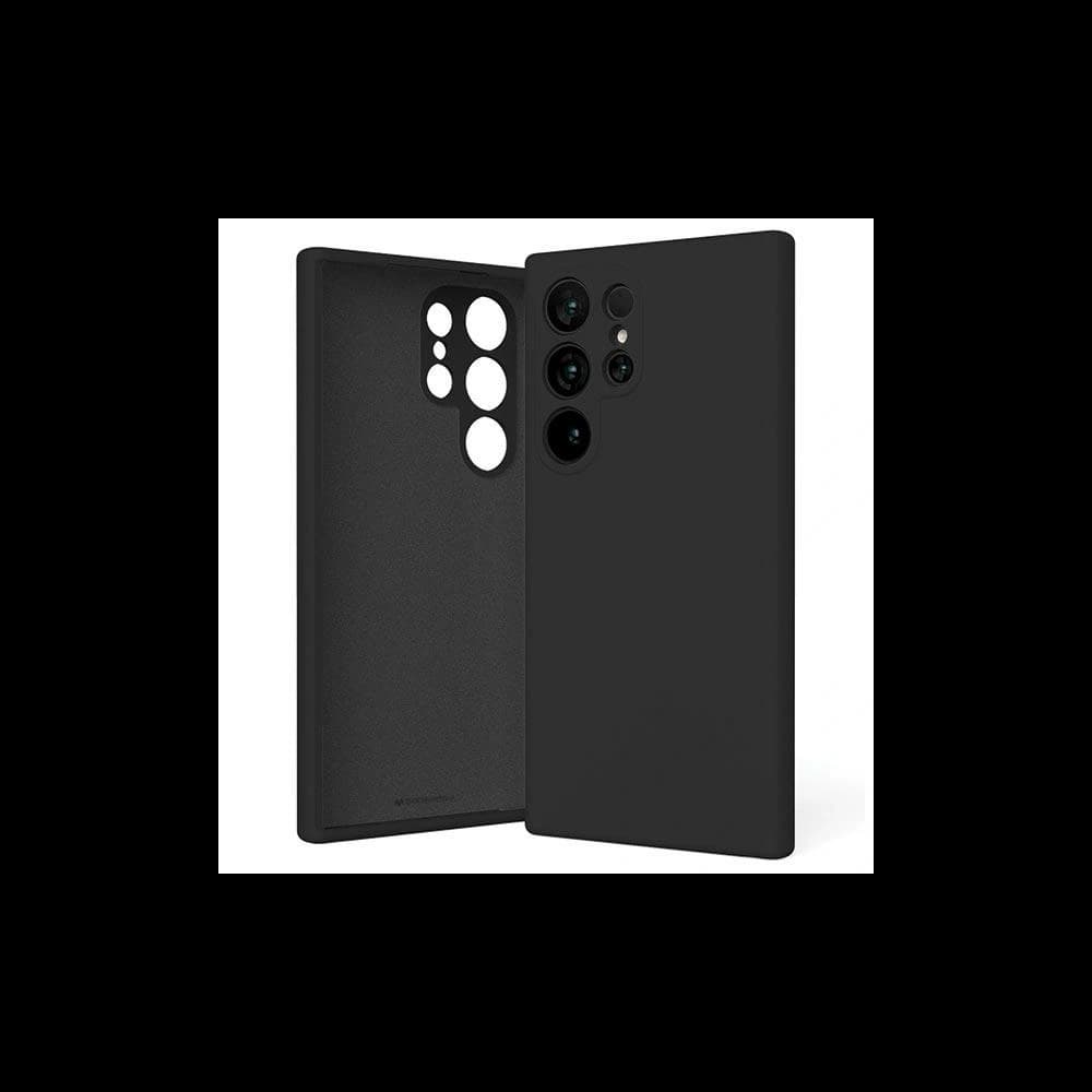 Mercury Silicone Case Samsung Galaxy S24 Ultra black - 1