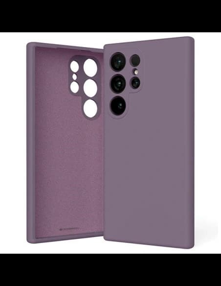 Mercury silikonový kryt pro Samsung Galaxy S24 Ultra fialový