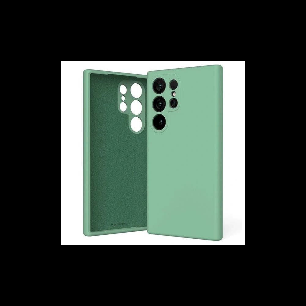 Mercury Silicone Case Samsung Galaxy S24 Ultra green - 1