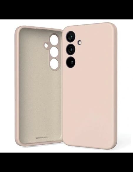 Mercury Szilikon Tok Samsung Galaxy S24+ Plus rózsaszín homok
