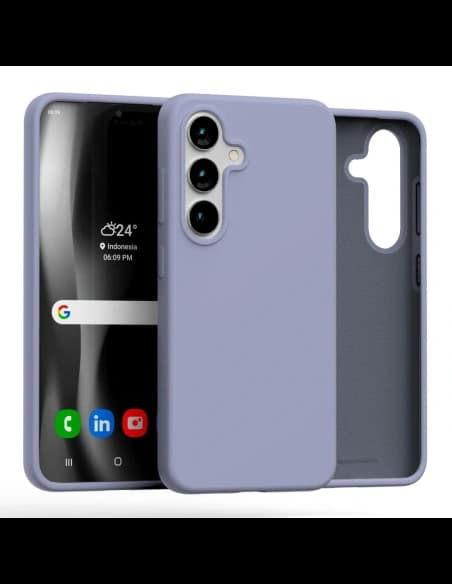 Mercury silikonový obal Samsung Galaxy S25 levandulový