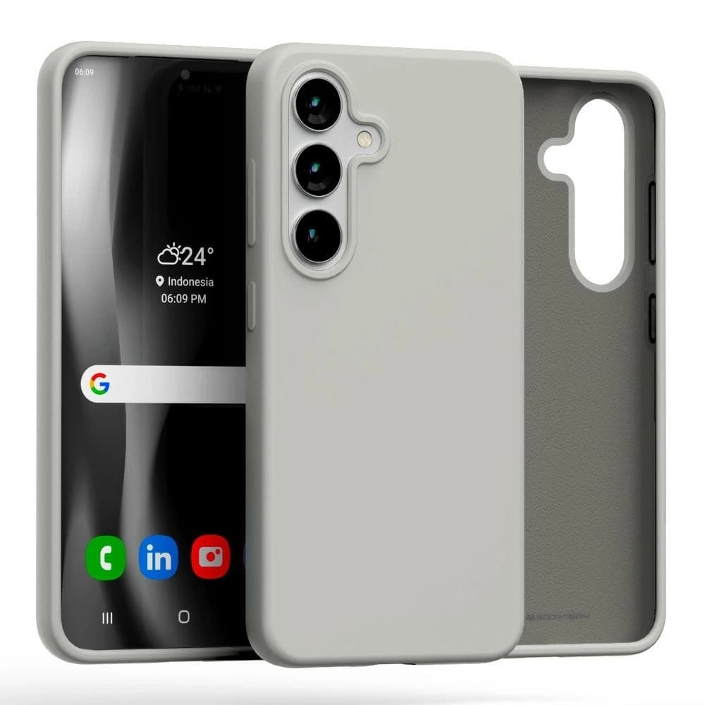 Mercury silikonový obal Samsung Galaxy S25 kámen - 1