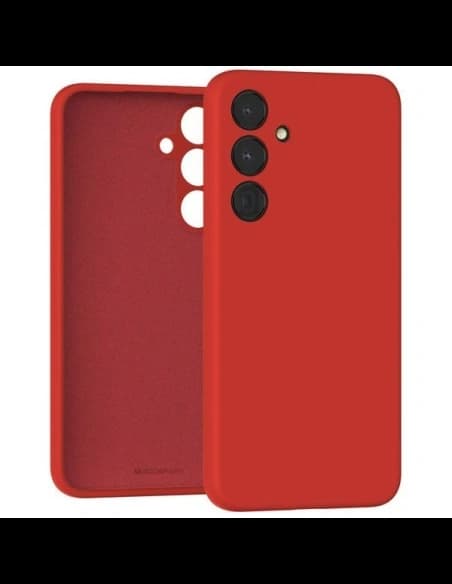 Mercury Silikonhülle Samsung Galaxy A15 4G/5G rot