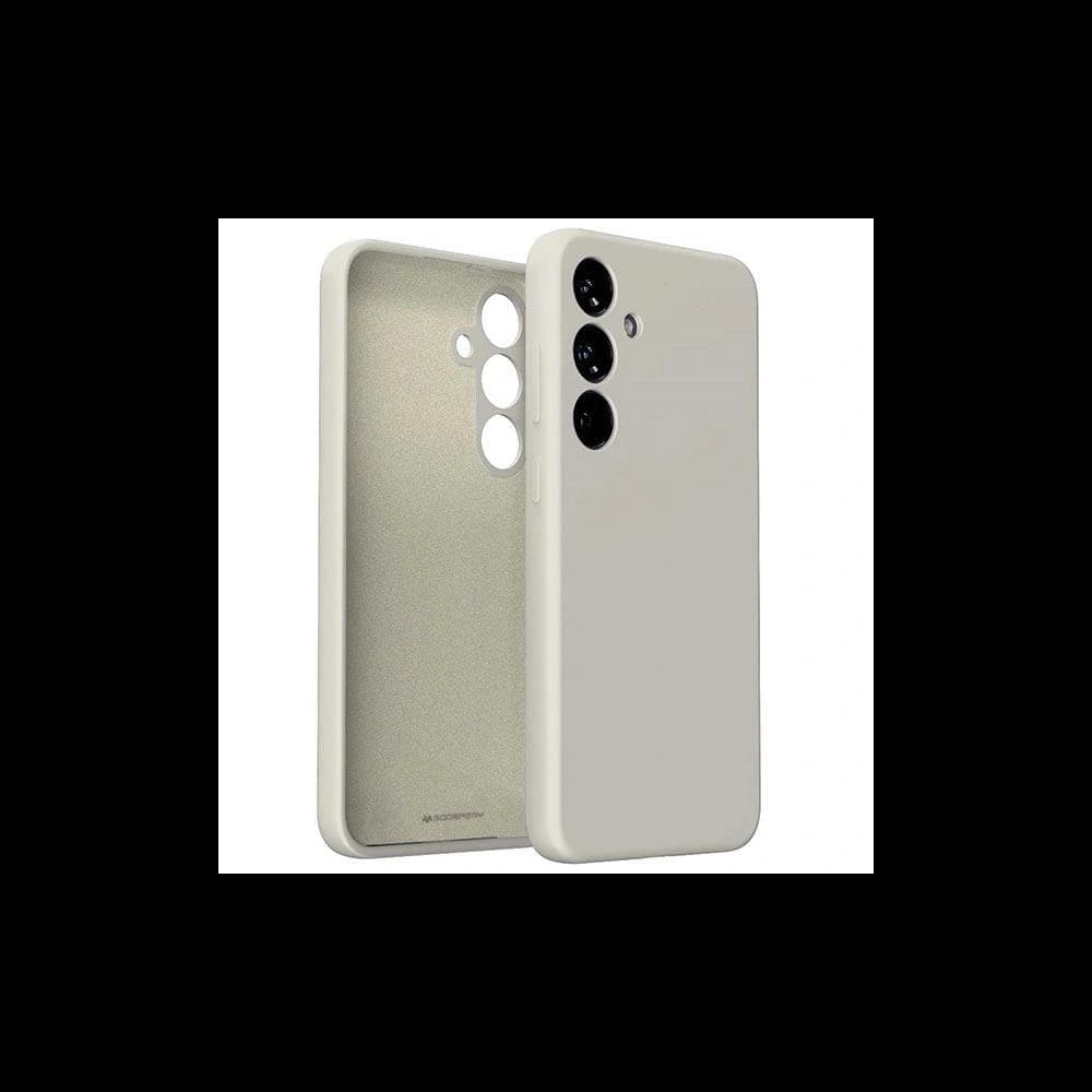 Mercury Silicone Case Samsung Galaxy S23 FE light gray - 1