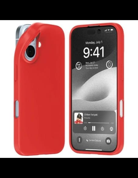 Mercury Soft Case Apple iPhone 16 rot