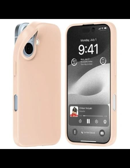 Mercury Soft Case Apple iPhone 16 pink sandy