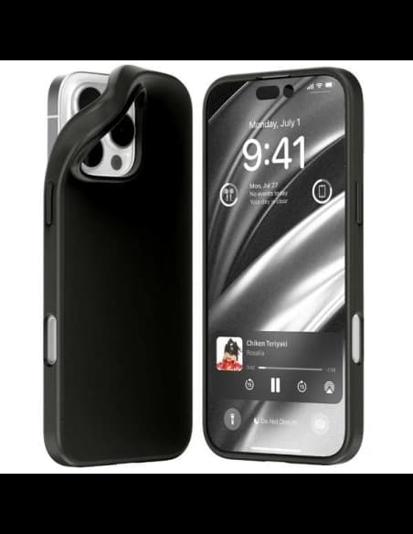 Husă moale Mercury pentru Apple iPhone 16 Pro Max neagră