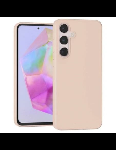 Mercury Puha Tok Samsung Galaxy A35 rózsaszín homok