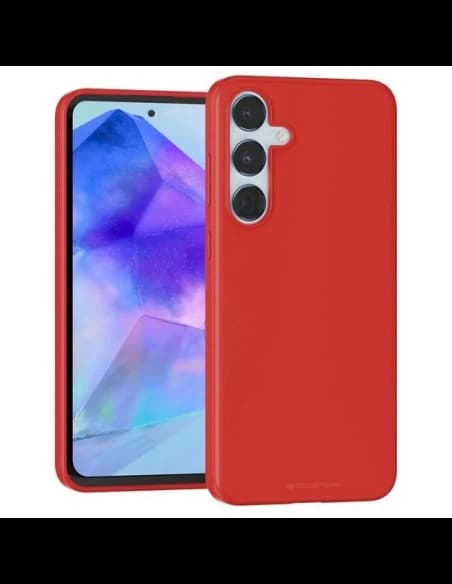 Mercury Puha Tok Samsung Galaxy A55 piros