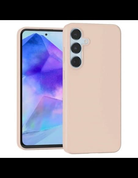 Mercury Puha Tok Samsung Galaxy A55 rózsaszín homok