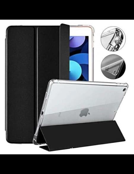 Mercury Klarsicht-Rückseite für Apple iPad Air 10,9" 2020/2022 / iPad Air 11" 2024/2025 schwarz