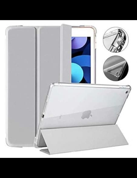 Mercury Klarsicht-Rückseite für Apple iPad Air 10,9" 2020/2022 / iPad Air 11" 2024/2025 grau