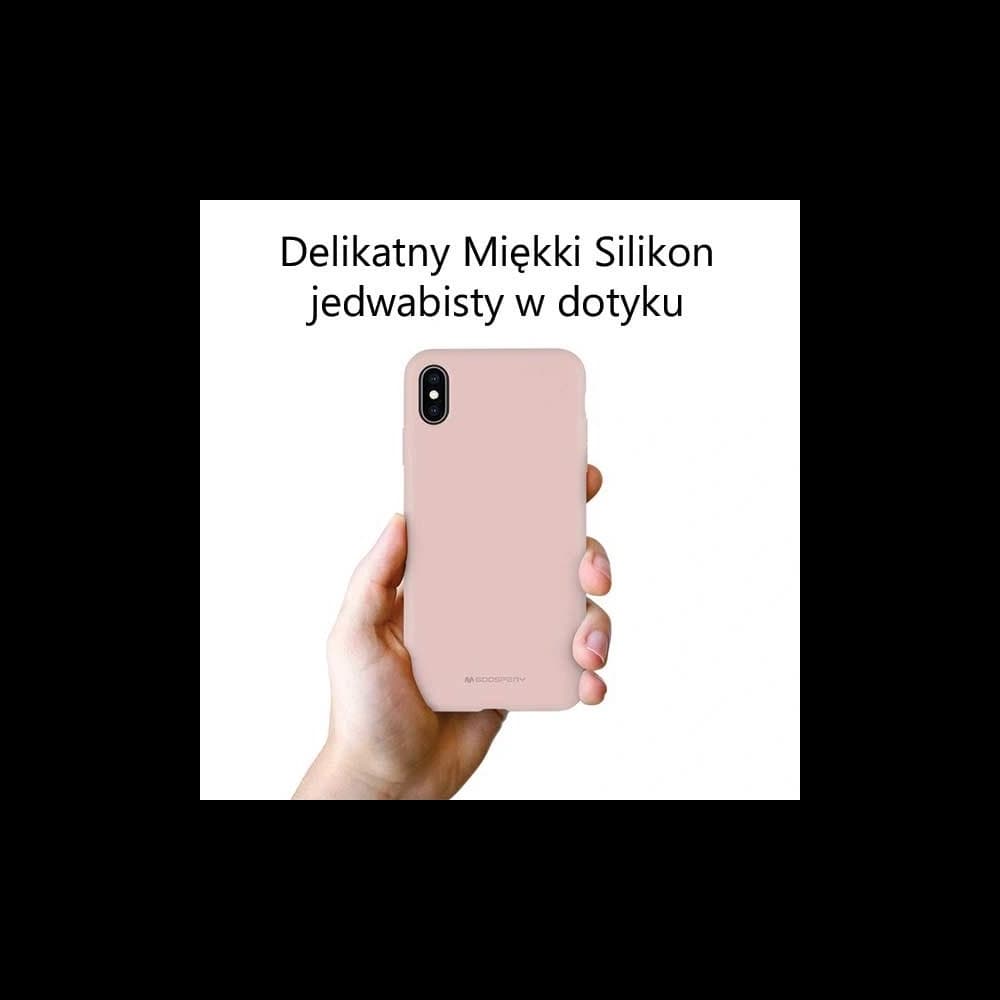 Husa din silicon Mercury pentru Apple iPhone 13 Pro roz nisipos - 3