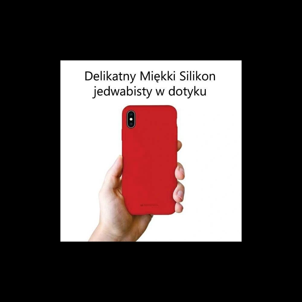 Husa din silicon Mercury pentru Samsung Galaxy S21+ Plus neagră - 10