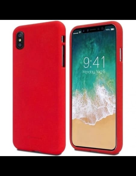 Mercury Soft Case für Apple iPhone 13 Pro Max rot