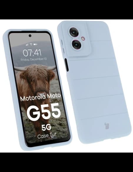 Bizon tok Tur Motorola Moto G55 5G világoskék
