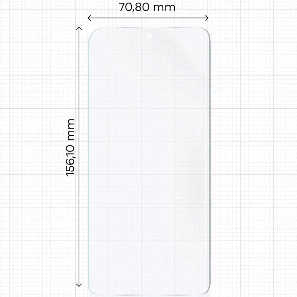 Film de protecție din sticlă Bizon pentru soare Xiaomi Poco F7 Pro [2 PACHET] - 2