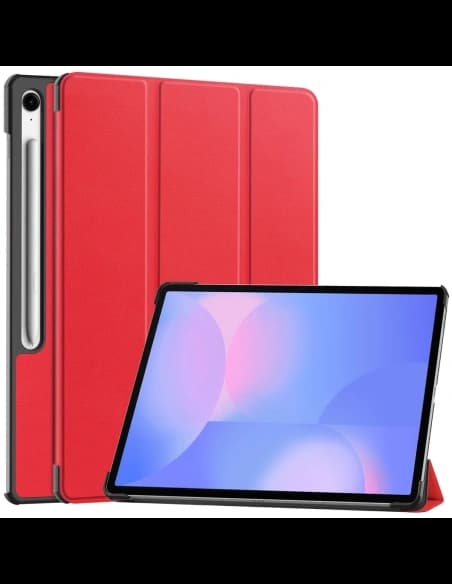 Bizon Case Tab Croc Samsung Galaxy Tab S10 FE+ Plus rot