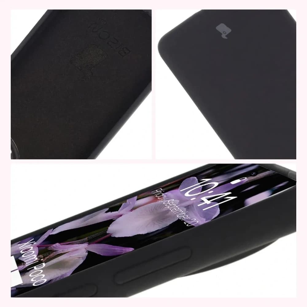 Husa moale Bizon pentru Xiaomi POCO F7 Pro neagră - 6