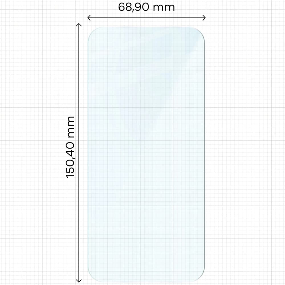 Bizon Glass Clear 2 Pack 3x tempered glass + 1x lens protection Pixel 9a - 2